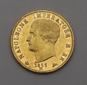 Zlaté 40 Lire 1813 M - Napoleon I. - Itálie - R!