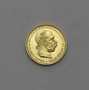 Dvacetikoruna Františka Josefa 1898 bz - Super Stav!