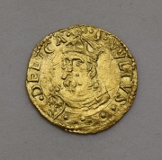 Zlaté Scudo D Oro 1552 - Karel V. Habsburský - Lucca - R!