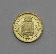 Zlatý 8 Forint 1876 KB