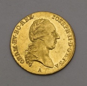 Zlatý 2 Dukát Josefa II. 1786 A - Nádherný Stav!
