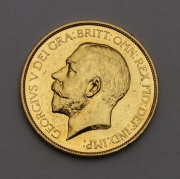 Zlatý 5 Sovereign / Pětilibra 1911 - Jiří V. - PROOF - RR!