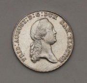 Stříbrný Tolar 1771 EDC - Friedrich August - Sasko