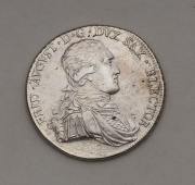 Stříbrný Tolar IEC 1804 - Friedrich August - Sasko