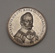 Stříbrná Medaile1934 - Albrecht z Valdštejna - Super Stav!