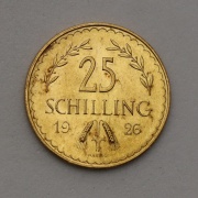 Zlatý 25 Schilling 1926