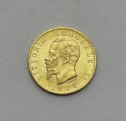 20 Lire 1865 T-BN - Vittorio Emanuele II.