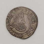 Stříbrný 3 Krejcar 1628 Albrechta z Valdštejna - Vzácný!