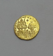 Zlatý Solidus Constans II. (641-668) - Byzanc!