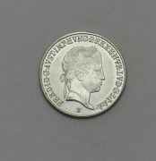 20 Krejcar Ferdinanda I.(V.) 1847 B s Madonou - TOP!