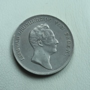 Tolar Leopold I. 1836 - Baden - RR!