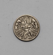 50 Haléř 1927 Československo - Vzácný!