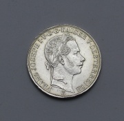 Stříbrný Spolkový Tolar FJ I. 1864 E - Povedený a Vzácný!