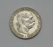 5 Corona Fratiška Josefa I. 1900 bz v Patině!