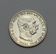 5 Corona Fratiška Josefa I. 1909 bz - Schwarz