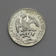 Stříbrné 8 Reales 1889 Go RR - Vzácné!