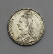 Stříbrný Crown 1892 - Victoria - Anglie - R!