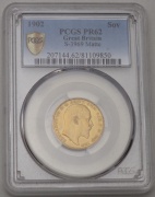 Zlatý Sovereign 1902 - Edward VII. - Matte - Proof - R!