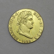 2 Escudo Ferdinand VII. 1833 JB - R!