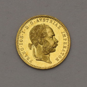 Zlatý Dukát Františka Josefa I. 1889 bz - Top Stav!