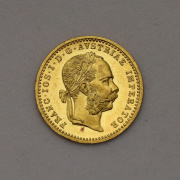 Zlatý Dukát Františka Josefa I. 1897 bz - Top Stav!