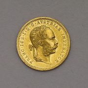 Zlatý Dukát Františka Josefa I. 1882 bz - Super Stav!