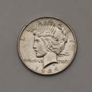 Stříbrný Peace Dollar 1924