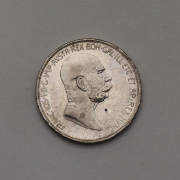 Stříbrná 5 Koruna Františka Josefa I. - 1908 bz - Jubilejní!