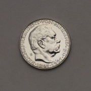 Stříbrná 5 Marka 1927 D - Paul von Hindenburg - 80. narozeniny