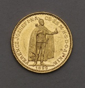 Zlatá Dvacetikoruna Františka Josefa 1899 KB