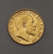 Zlatý 1/2 Sovereign / Půl Libra 1910 - Edward VII.