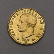 Zlaté 40 Lire 1812 M - Napoleon I. - Itálie