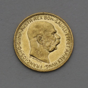 Zlatá 10 Koruna Františka Josefa I. 1912 - Schwartz - Super!