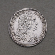 Stříbrný 1/4 Tolar 1740 - Karel VI. - Hall