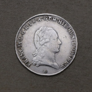 Stříbrný 1/4 Tolar 1797 B - František I. (II.) - Křížový