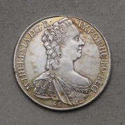 Stříbrný Tolar Marie Terezie 1765  - Hall