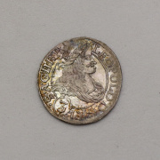 Stříbrný 3 Krejcar Leopolda I. 1667 SHS - Super stav!