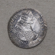 Stříbrný XV Krejcar SAS Karla II. z Liechtensteina - RR!