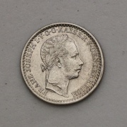 Stříbrný 10 Krejcar FJ I. 1863 A - Vzácný!
