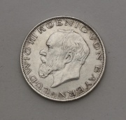 Stříbrná 2 Marka Ludwig III. 1914 D - Bavorsko!