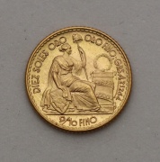 Zlaté 10 Soles de Oro 1965 - Peru - Super Stav a Vzácné!