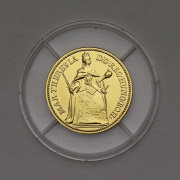 Zlatý Pražský Dukát 1743/2003 - Marie Terezie - Replika