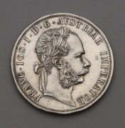 Stříbrný 2 Zlatník FJ I. 1892 bz - Poslední Ročník! Vzácný!