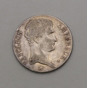 Stříbrný 5 Frank AN 13 A (1804-1805) - Napoleon I. - Vzácný!