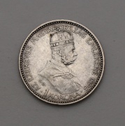 Stříbrná 1 Koruna FJ I. 1896 KB - Příchod Maďarů!