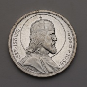 Stříbrné 5 Pengo 1938 - Sv. Štěpán - Maďarsko - Super!