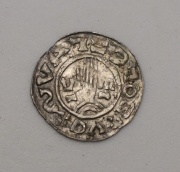 Stříbrný Denár Boleslava II. (967 - 999) C.123, varianta