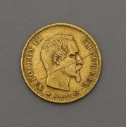 Zlatý 10 Frank 1856 A - Napoleon III. - Francie!