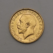 Zlatý Sovereign / Libra 1913 - Jiří V. - Londýn!