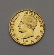 Zlaté 40 Lire 1810 M - Napoleon I. - Itálie - Super Stav!